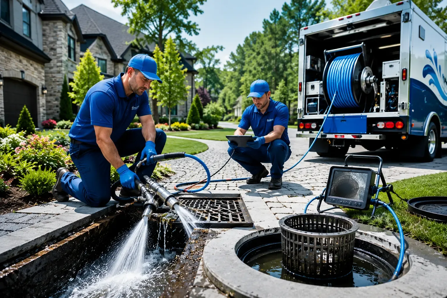 Local outdoor drain cleaning professionals in Lyons, TX
