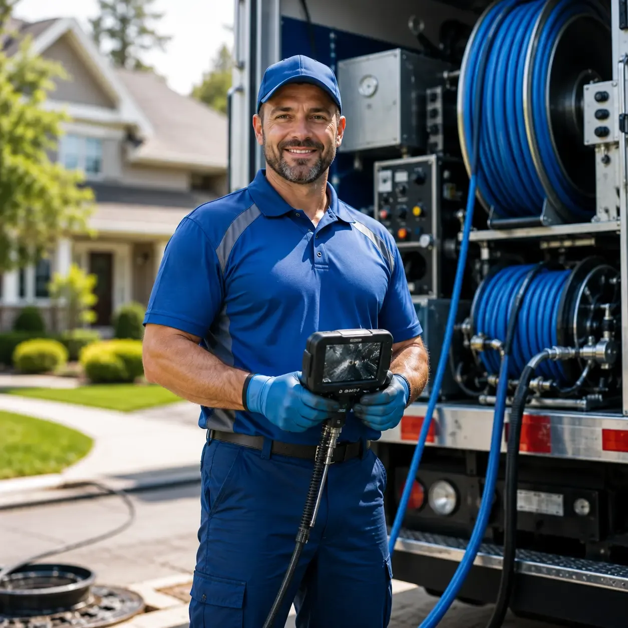 Local outdoor drain cleaning specialists in Lyons, TX